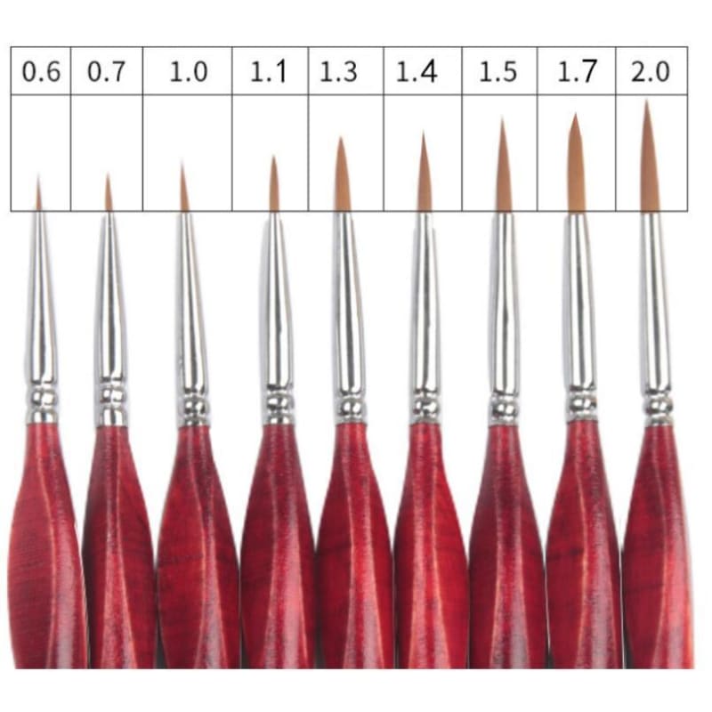 Extra Fine Brushes (7pcs)