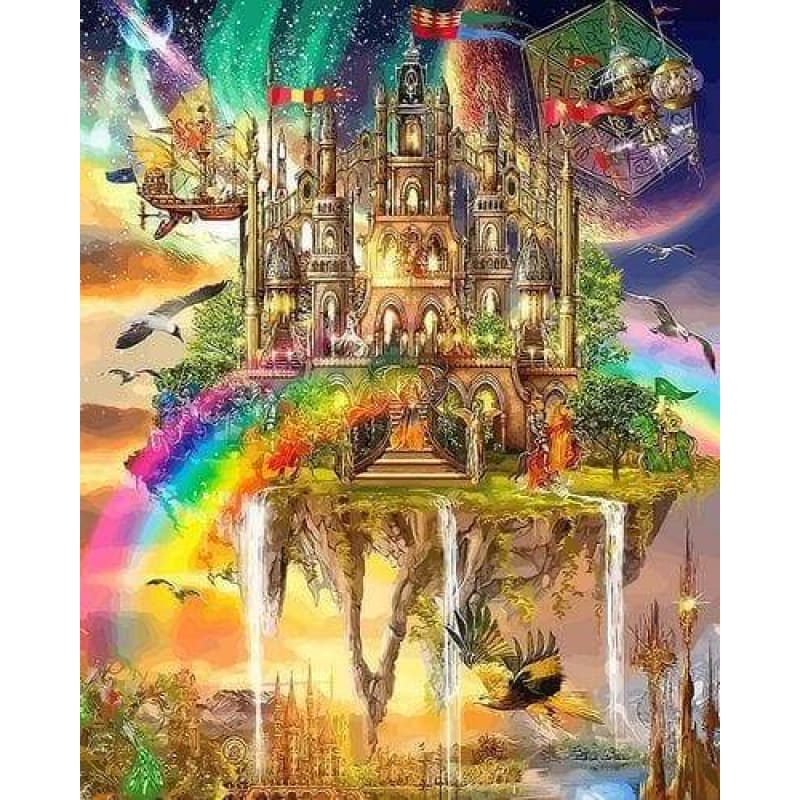 Fantasy Mystical Diy Paint By Numbers Kits ZXQ3934 - NEEDLEWORK KITS