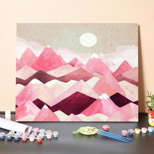 ferdasecPaint By Numbers Kit – Blush Berry Peaks