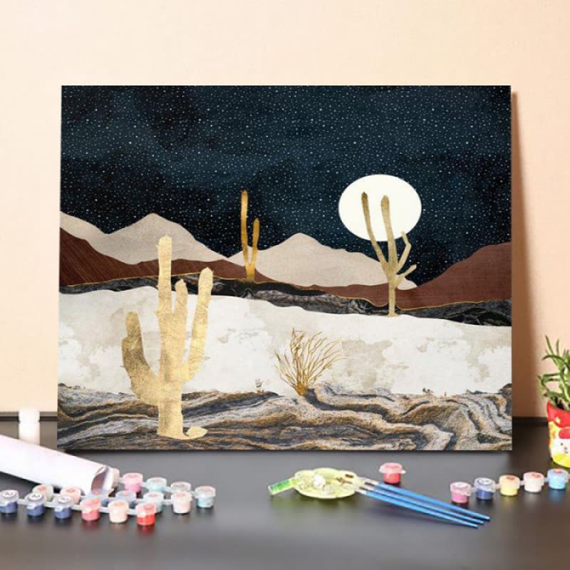 ferdasecPaint By Numbers Kit – Desert View