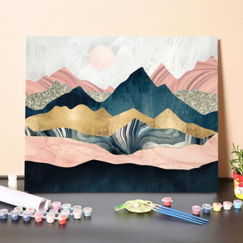 ferdasecPaint By Numbers Kit – Plush Peaks