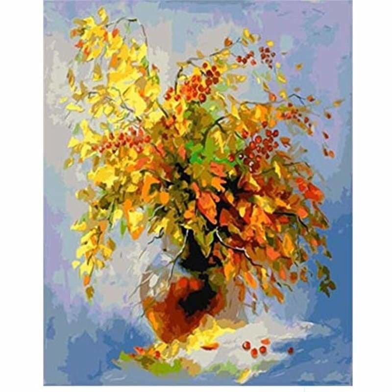 Flower Diy Paint By Numbers Kits VM94838 - NEEDLEWORK KITS