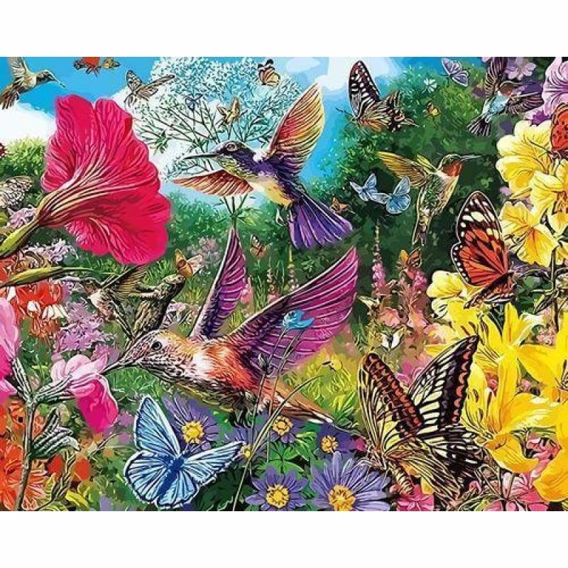 Flying Animal Bird Diy Paint By Numbers Kits ZXQ3932 - NEEDLEWORK KITS