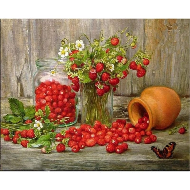 Fruit Diy Paint By Numbers Kits VM97492 - NEEDLEWORK KITS