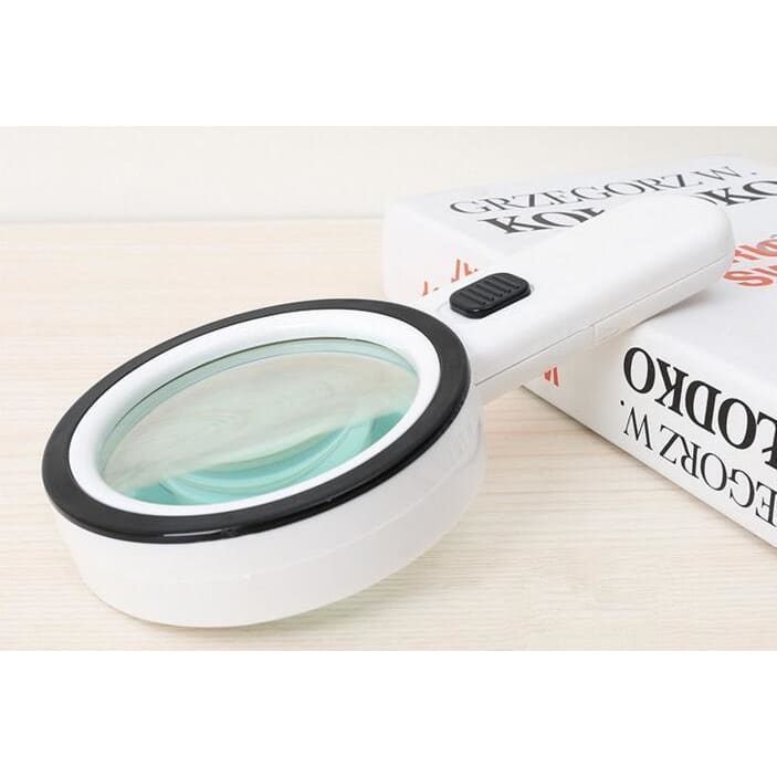 Handheld Magnifying Glass LED Lights