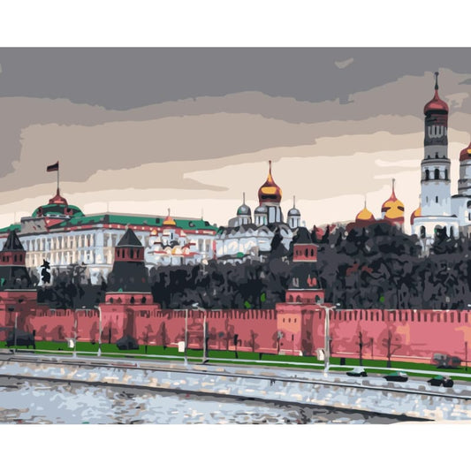 Kremlin Diy Paint By Numbers Kits WM-476 - NEEDLEWORK KITS