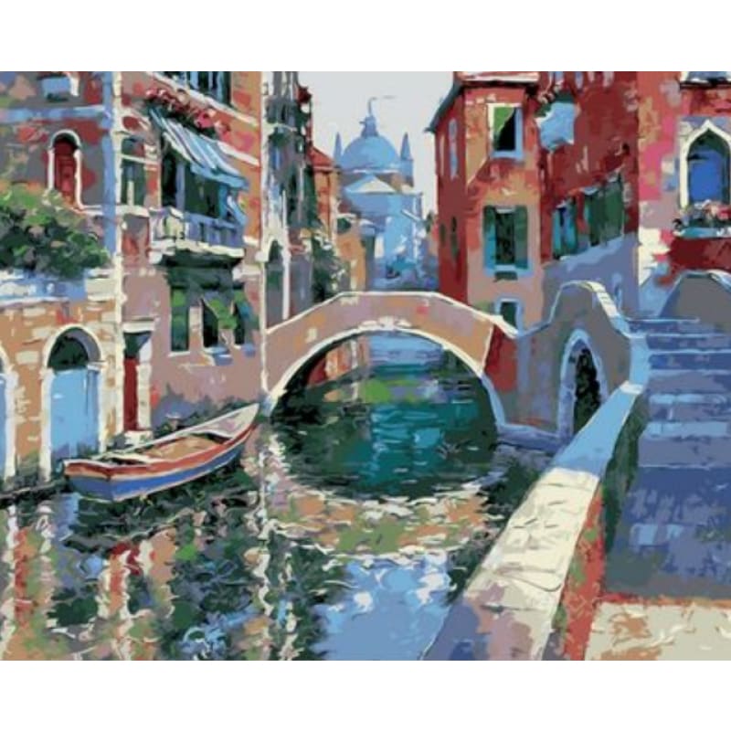 Landscape Bridge Paint By Numbers Kits ZXQ1456-2 - NEEDLEWORK KITS