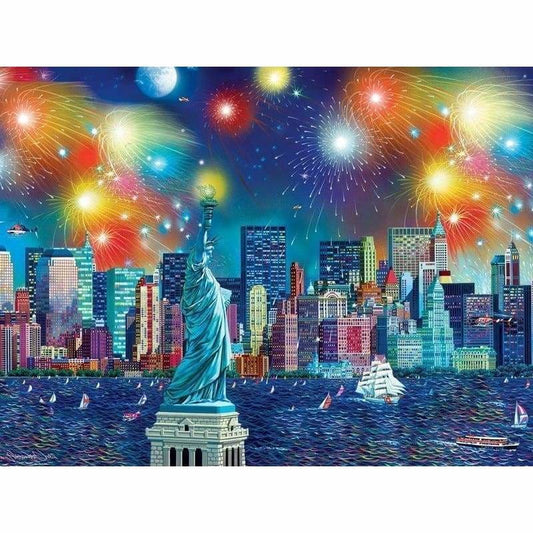 Landscape City Diy Paint By Numbers Kits VM90799 - NEEDLEWORK KITS