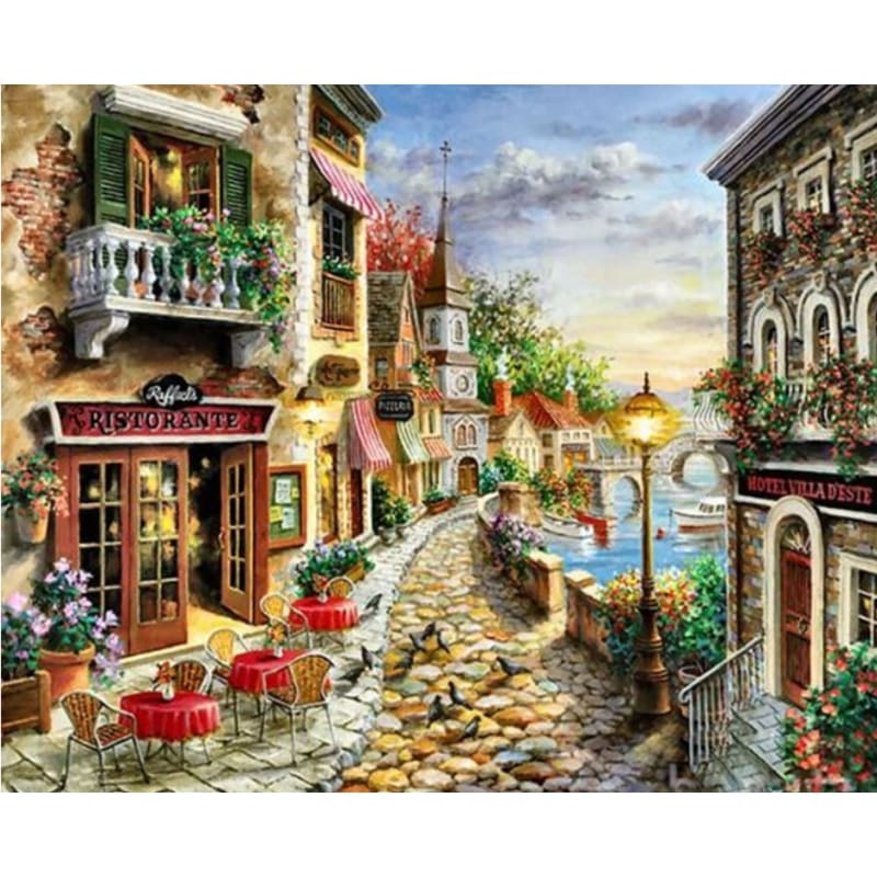 Landscape Diy Paint By Numbers Kits VM92739 - NEEDLEWORK KITS