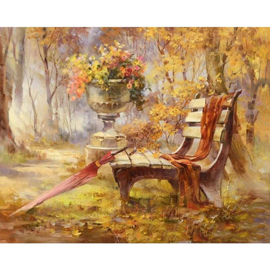 Landscape Diy Paint By Numbers Kits WM-556 ZXZ165 - NEEDLEWORK KITS