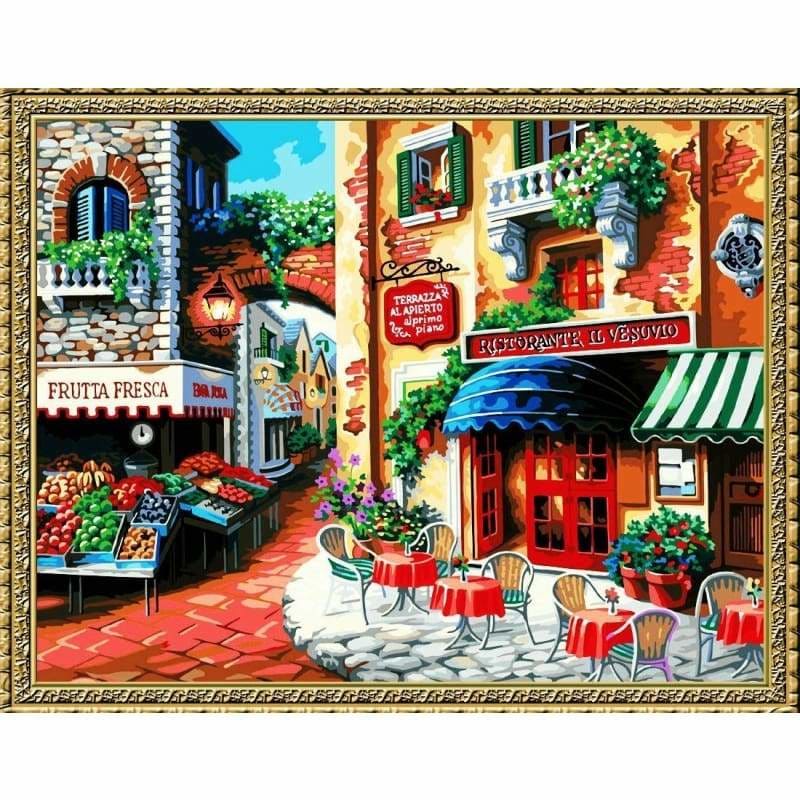 Landscape Diy Paint By Numbers Kits YM-4050-063 ZXE005 - NEEDLEWORK KITS