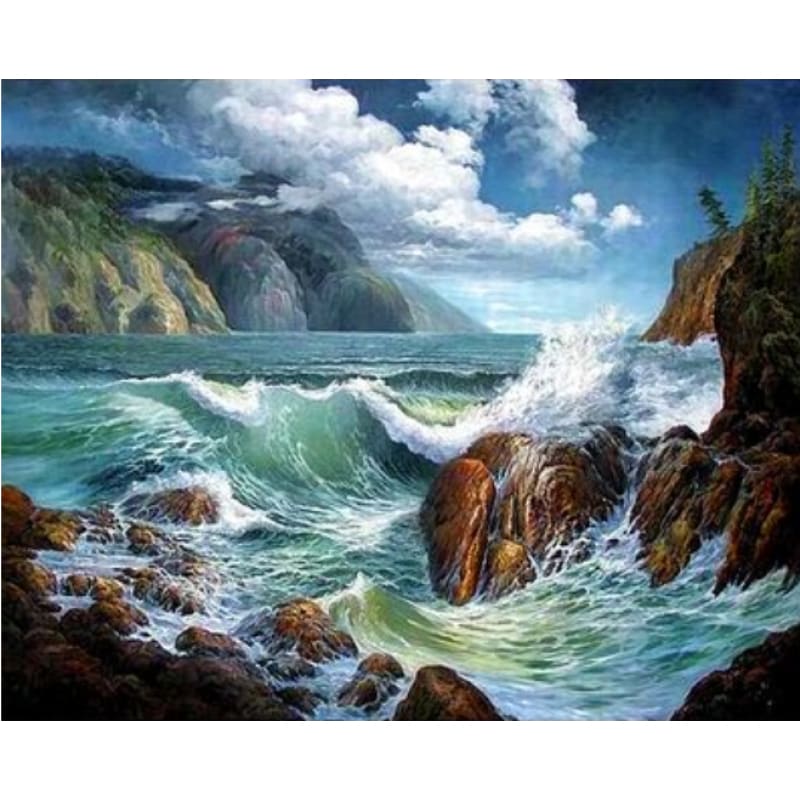 Landscape Diy Paint By Numbers Kits ZXQ2290 - NEEDLEWORK KITS