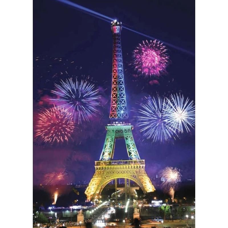 Landscape Eiffel Tower Diy Paint By Numbers Kits ZXQ2322 - NEEDLEWORK KITS