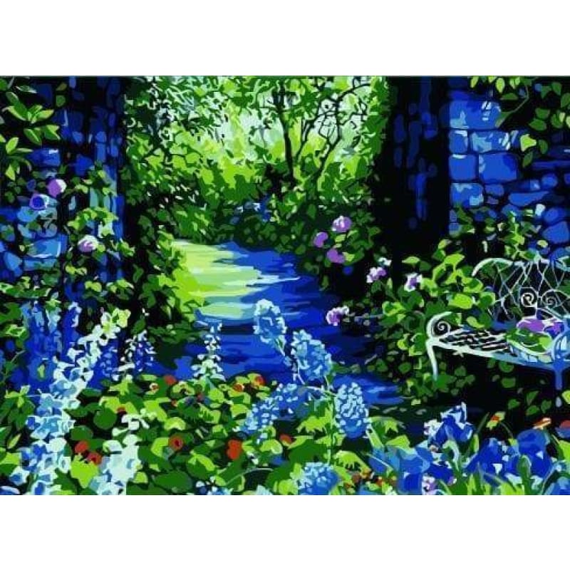 Landscape Nature Diy Paint By Numbers Kits WM-1125 - NEEDLEWORK KITS