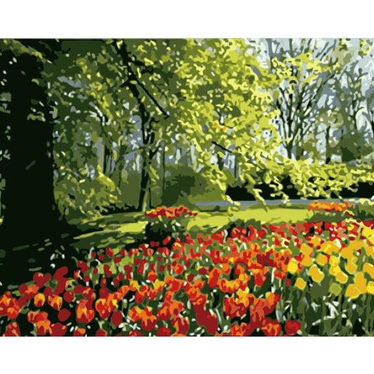 Landscape Nature Diy Paint By Numbers Kits WM-474 - NEEDLEWORK KITS