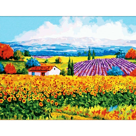 Landscape Provence Diy Paint By Numbers Kits YM-4050-321 - NEEDLEWORK KITS