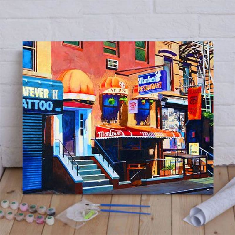 MacDougal Street Paint By Numbers Kit