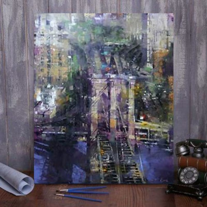 New York City Paint By Numbers Kit – Adult Paint By Numbers