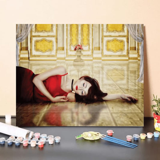 Paint by Numbers Kit-Comatose