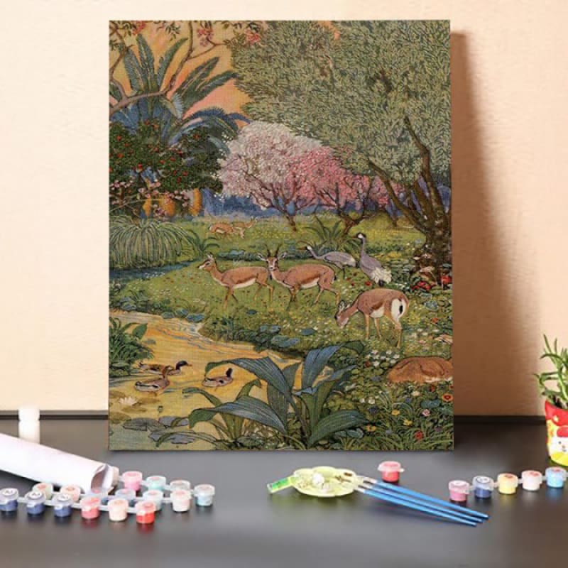 Paint by Numbers Kit-Animal Paradise