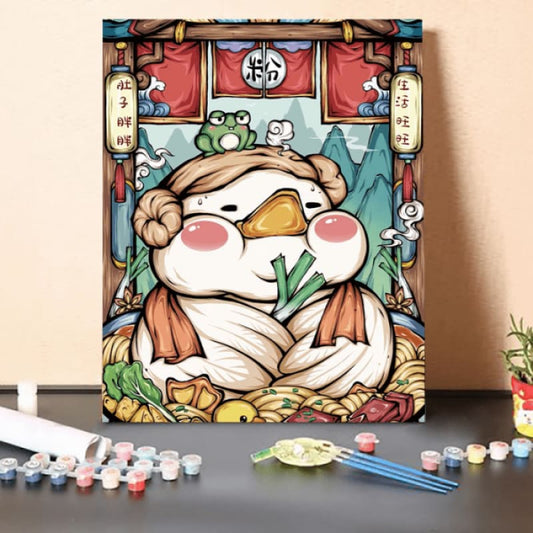 Paint by Numbers Kit-Delicious duck