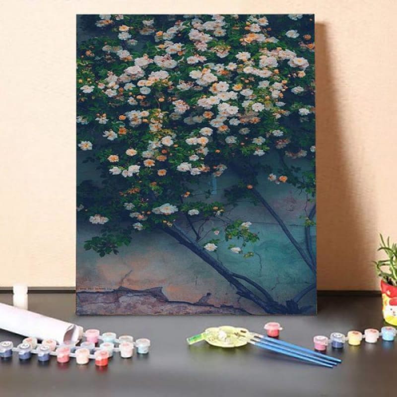 Paint by Numbers Kit-Flower tree