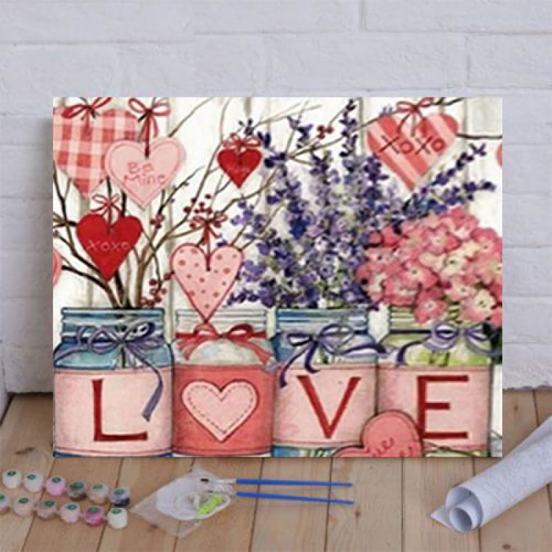 Paint By Numbers Kit Full Of Love