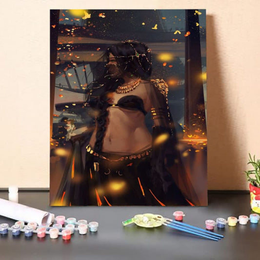 Paint by Numbers Kit-Her Side Face