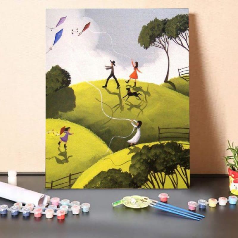 Paint By Numbers Kit Kite Bonanza