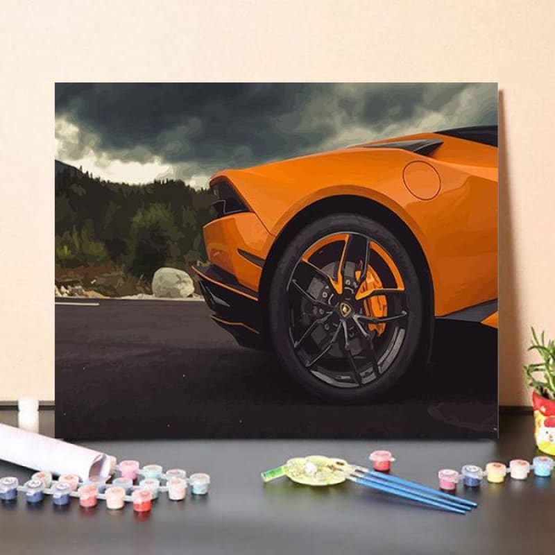 Paint By Numbers Kit Lamborghini