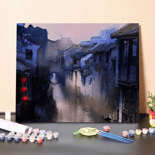 Paint by Numbers Kit-Land of water