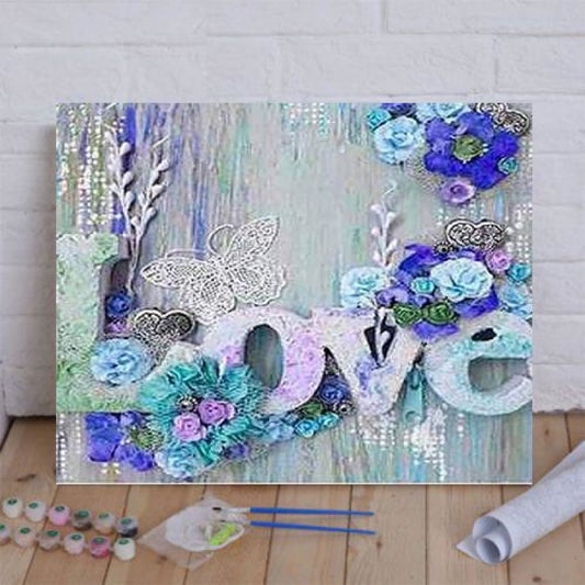 Paint By Numbers Kit LOVE-U #1