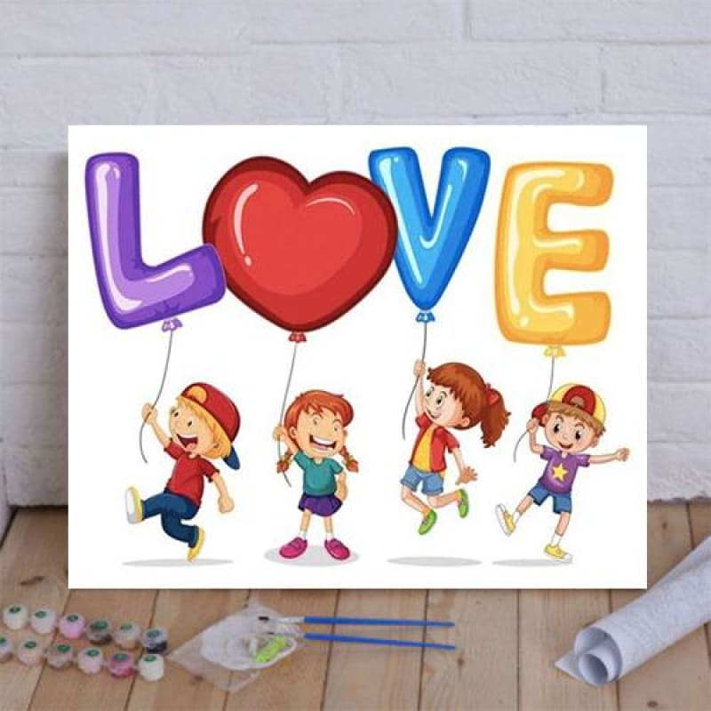 Paint By Numbers Kit LOVE-U #11