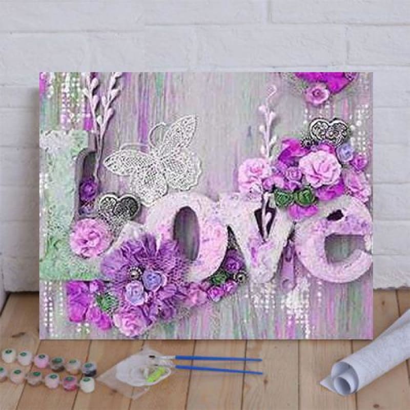 Paint By Numbers Kit LOVE-U #2