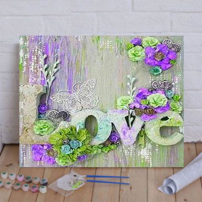 Paint By Numbers Kit LOVE-U #3