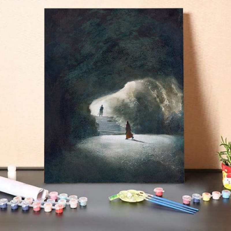 Paint by Numbers Kit-Practice in the cave