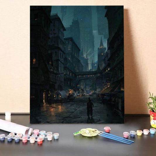 Paint by Numbers Kit-Quiet at Night