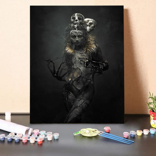 Paint by Numbers Kit-Skeleton Queen