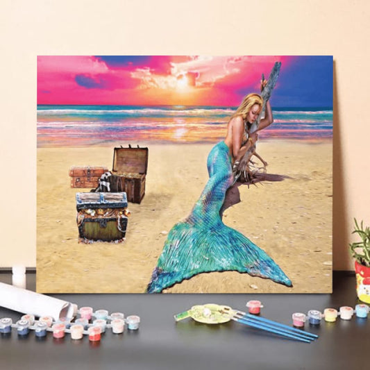 Paint by Numbers Kit-Stranded