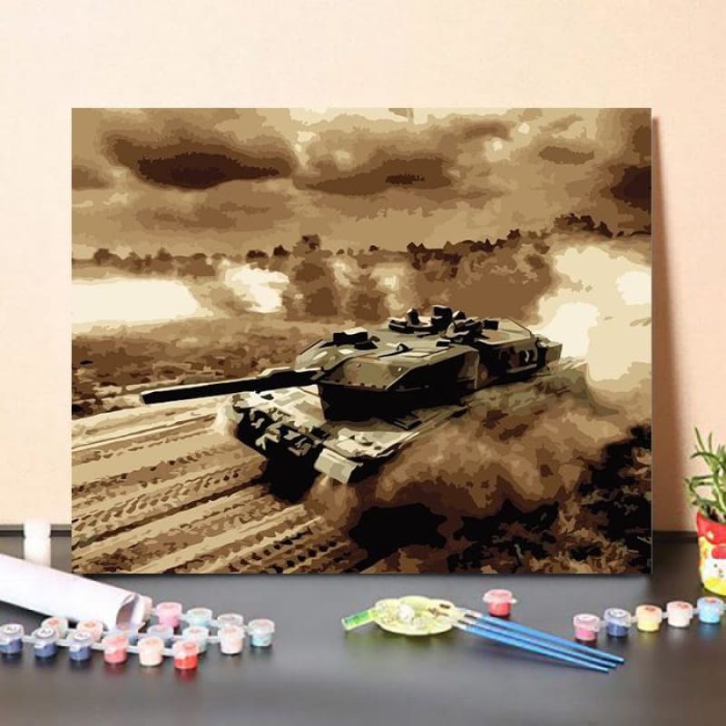 Paint By Numbers Kit Tank