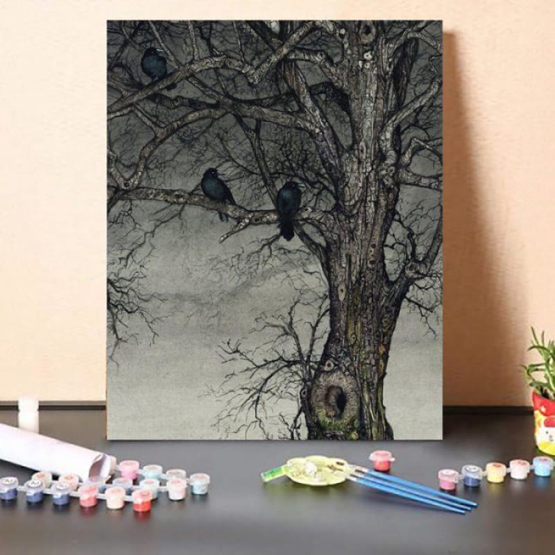 Paint By Numbers Kit The Roosting Place