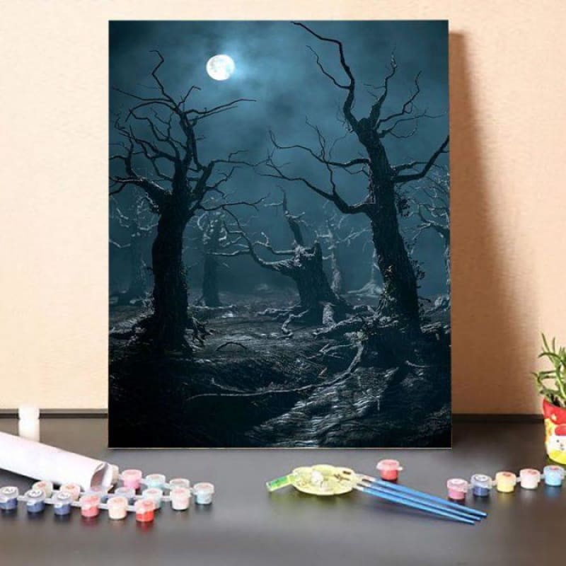 Paint by Numbers Kit-The Withered Tree