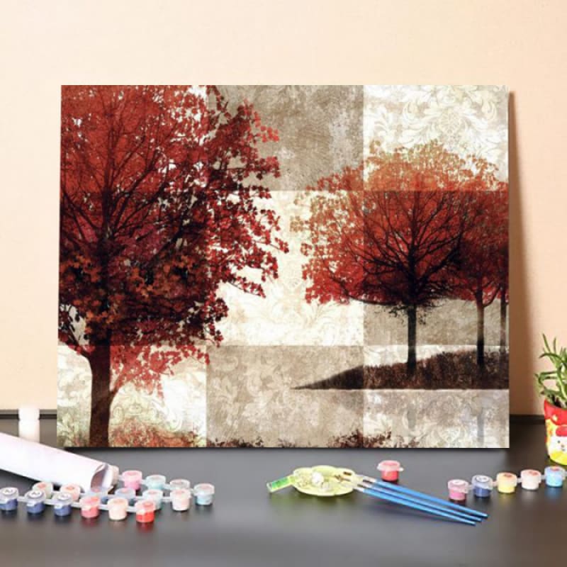 Paint by Numbers Kit-Tree of Elysium