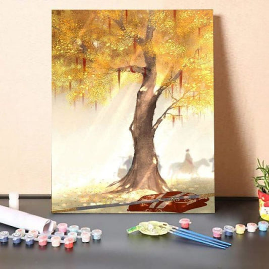 Paint by Numbers Kit-Tree of marriage