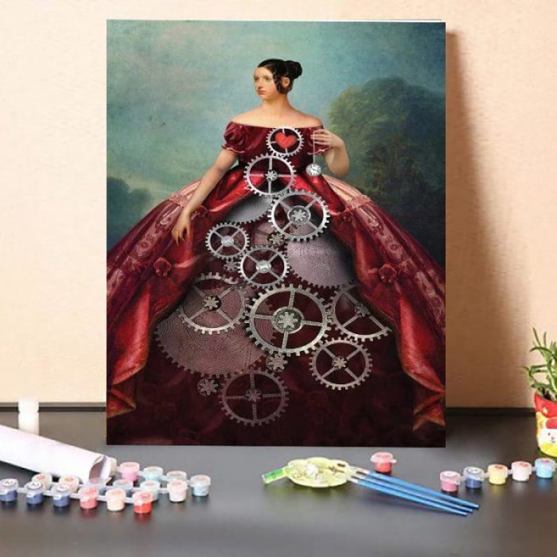 Paint by Numbers Kit-Wheel Of Fortune