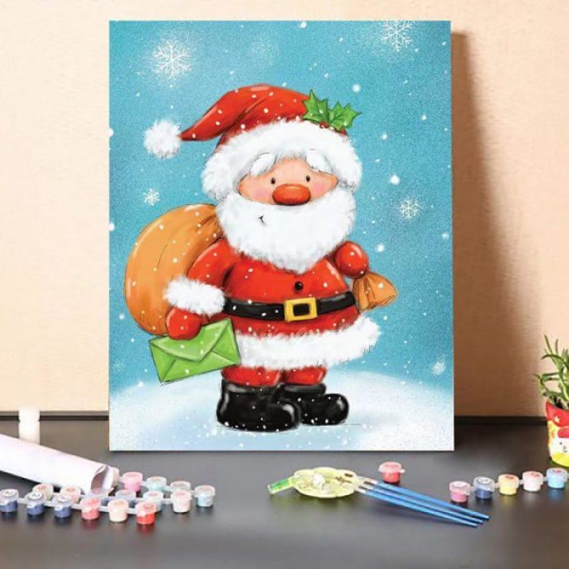 Santa III-Paint by Numbers Kit