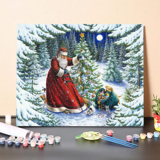 Santa’s Little Helpers – Paint By Numbers Kit