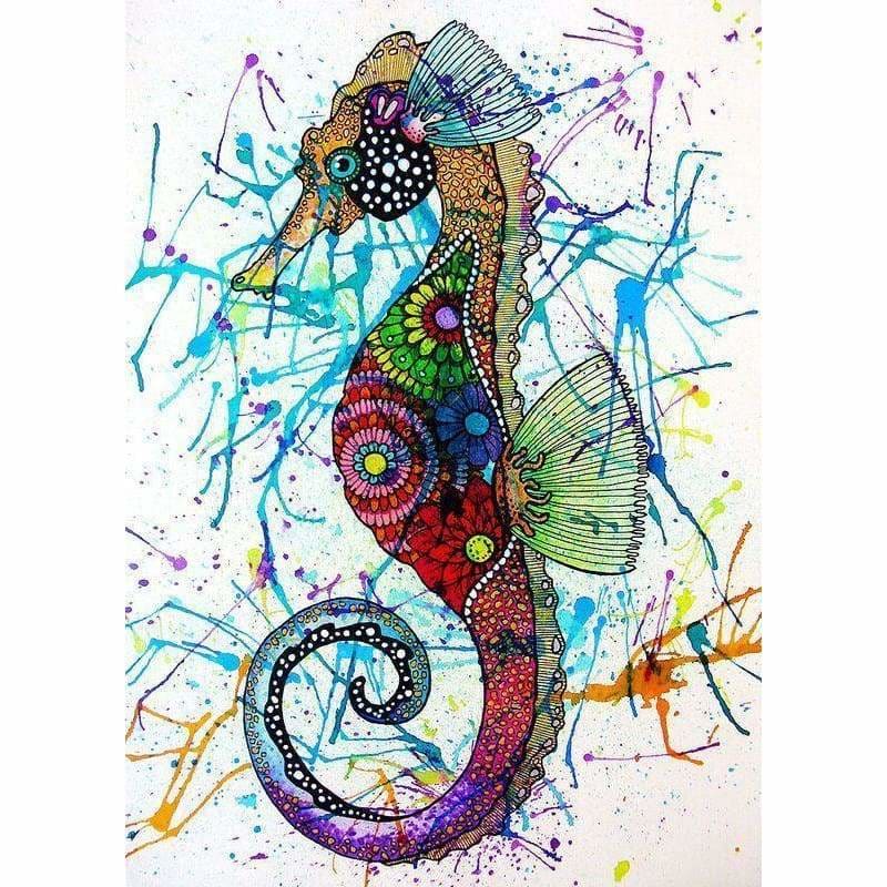 Seahorse Diy Paint By Numbers Kits VM90069 - NEEDLEWORK KITS