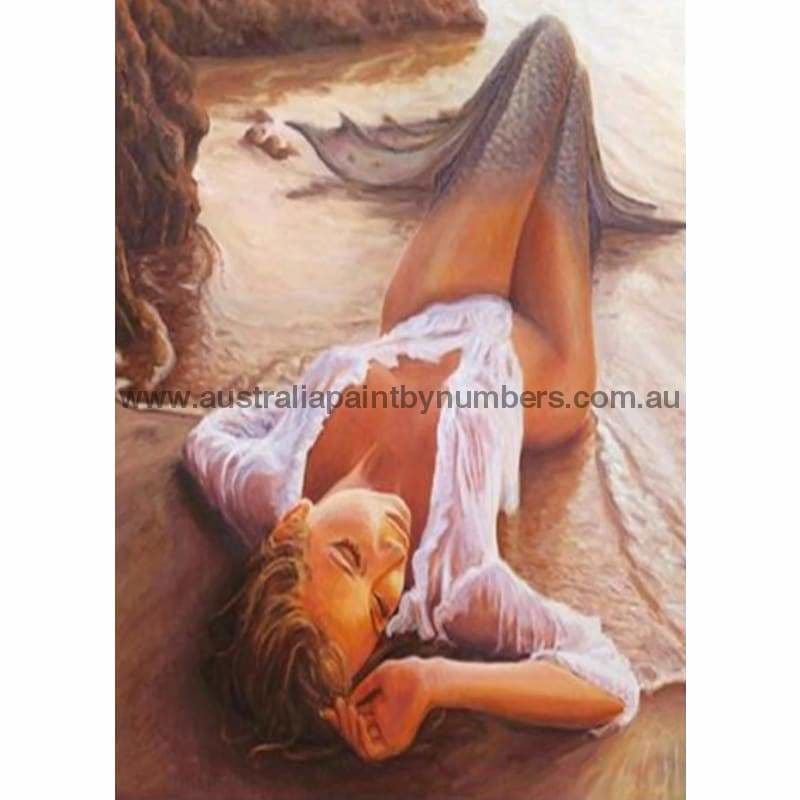 Sexy Mermaid Pattern Diy Paint By Numbers VM90344 - NEEDLEWORK KITS