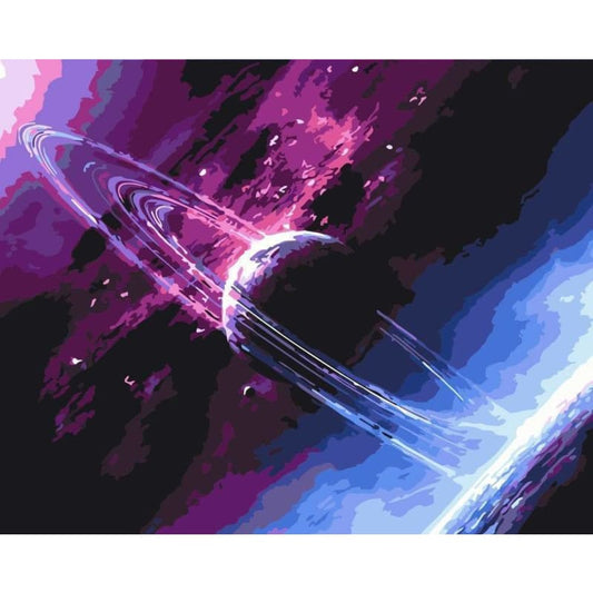 Space Diy Paint By Numbers Kits WM-1766 ZXQ792 - NEEDLEWORK KITS